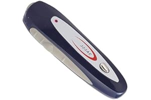Handheld Counterfeit Bill Detector, Portable UV Money Tester with Dual Detection, Purple Light and Magnetic Sensors, 88 x 22 