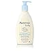Aveeno Baby Daily Moisture Moisturizing Lotion for Delicate Skin with Natural Colloidal Oatmeal & Dimethicone, Hypoallergenic, Fragrance-, Phthalate- & Paraben-Free, 12 fl. oz