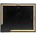 Creative Picture Frames 8.5x11-11x14mh.gold Mahogany Diploma Frame with Gold Rim and Black Matting To Hold 8.5 by 11-inch Graduation Certificate with Easel and installed Hangers