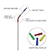 RUNFON Extra long Stainless Steel Drinking Straws (10.5 inch and 8.5 inch),For 30/20 oz Yeti & RTIC,Ozark Tumblers Ramblers Cups with Cleaning Brushes and Storage Bag (Stainless Steel Straw)