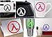 Half Life Lambda Decal Sticker for Car Bumper Window Laptop Wall (4''x4'', Orange)
