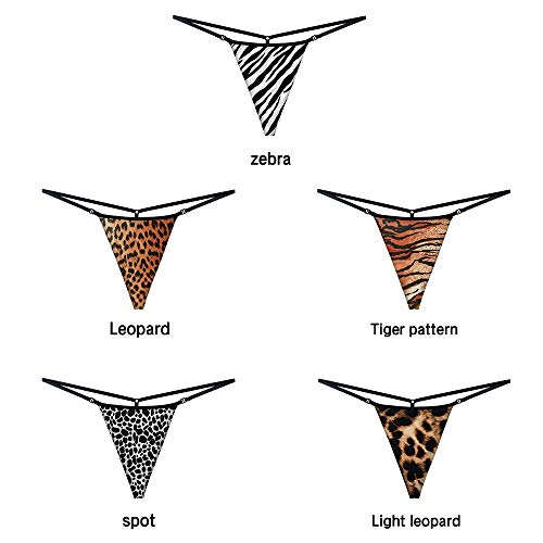 41sMqvQvKDL QHKS Tanga de leopardo y cuerdas G sin costuras, con parte trasera en T para mujer, cintura baja, talla XL, leopardo, G… QHKS Tanga de leopardo y cuerdas G sin costuras, con parte trasera en T para mujer, cintura baja, talla XL, leopardo, G… - Imagen 3