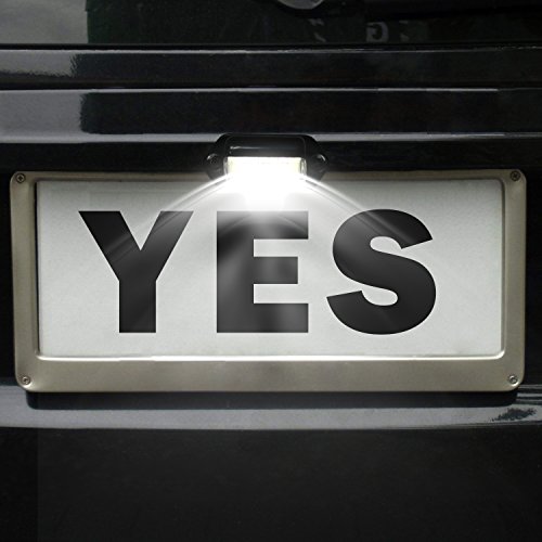 FXC 2x Car LED License Plate Tag Light 12V Side Marker Lights or Convenience Courtesy Door Step Lamp - Thumbnail 3