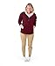 Charles River Apparel Women's Front Pocket Classic Pullover - Cardinal, Small