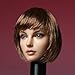 HiPlay 1/6 Scale Female Figure Head Sculpt, Beuty Charming Girl Doll Head for 12