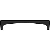 Top Knobs TK1013BLK TK1013 Riverside 5-1/16 Inch Center to Center Handle Cabinet Pull