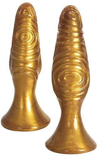 Royal hiney 2-piece butt plugs pro set, gold