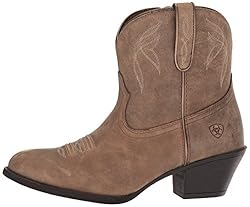 Ariat Women's Darlin Western Boot, Brown Bomber, 7