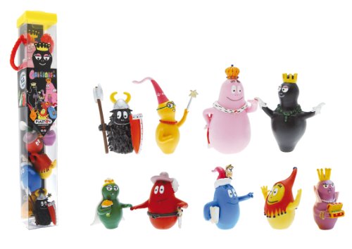 Plastoy - Barbapapa tubo 9 figurines Barbapapa médiéval