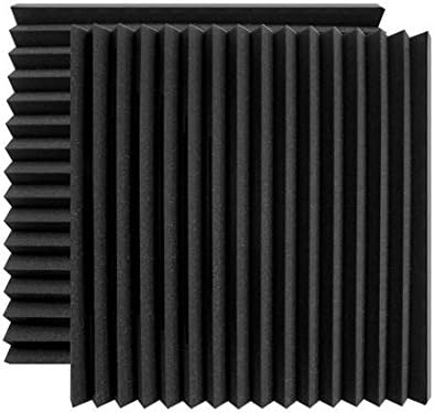 Ultimate Acoustics UA-WPW-24BG Wedge-Style Professional Studio Foam - 24 x 24 x 2 Inch Pair - Burgundy