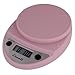 Escali Primo Digital Food Scale Multi-Functional Kitchen Scale and Baking Scale for Precise Weight Measuring and Portion Control, 8.5 x 6 x 1.5 inches, Soft Pink