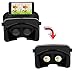 3D VR Glasses Virtual Reality Mobile Phone Only 3D Movies for iPhone 6s/6 plus/6/5s/5c/5 Samsung Galaxy s5/s6/note4/note5 and Other 4.7