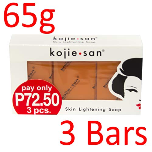 Kojie San Lightening Soap - Pack of 3 65g (1 Pack)