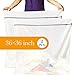Runtoo 2 Pack 36 x 36 inches Extra Large Laundry Bag Delicates Wash Bags Camp Travel Heavy Duty Zipper Big Net Sweater Curtain Bedding Robes Blanket Jumbo Toys Organizer