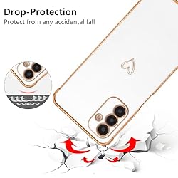 ZTOFERA Samsung Galaxy A54 5G Case,Cute Plating