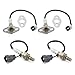 Kwiksen 4pcs Upstream and Downstream Oxygen Sensor 234-4162 234-4169 O2 Sensor 1 and Sensor 2 Replacement