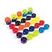 16 Pcs Guitar Effect Footswitch Topper,Foot Nail Cap Pedal Topper,Protection Cap Make Effect Footboard More Efficient Anti-Slip Surface