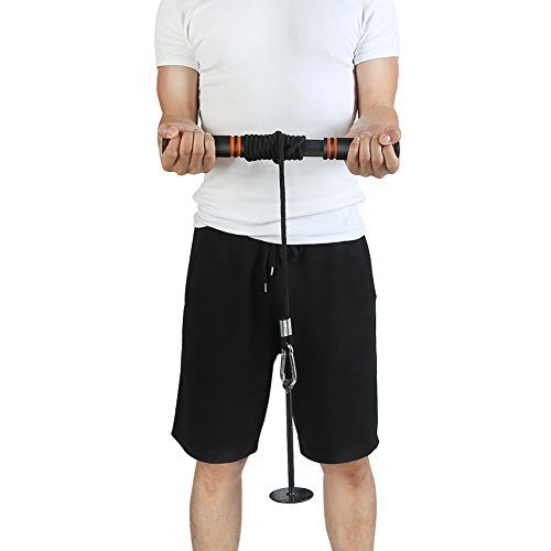 PELLOR Fitness LAT and Lift Pulley System, Weight Pulley System with Loading Pin, Cable Machine for Triceps Pull Down, Biceps Curl, Back, Forearm, Shoulder- Pulley Cable System Home Gym Equipment - Thumbnail 7