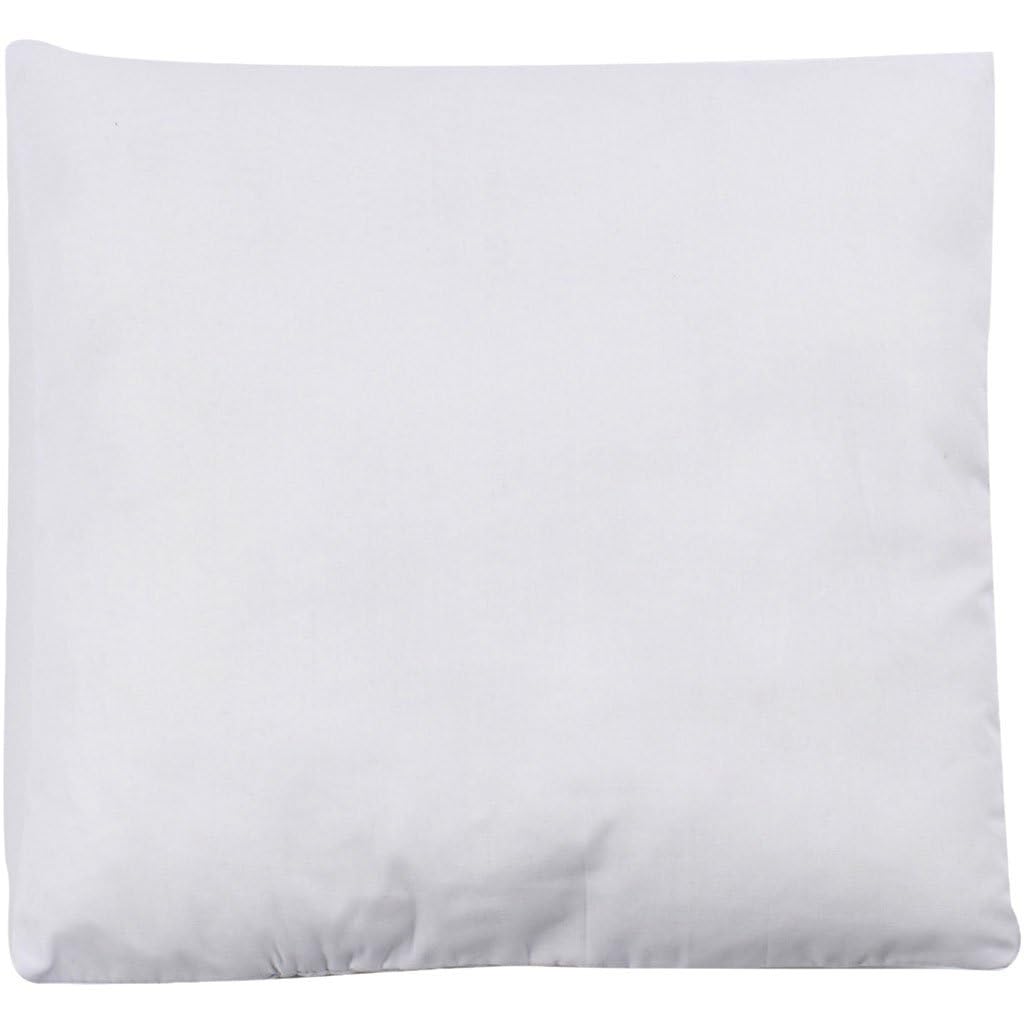 Stuffed Pillow, Size 25x25 cm, White, 100 g Polyester Stuffing, 1 pc