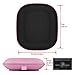 Geekria NOVA Headphones Case Compatible with Sony MDR-ZX600/ZX310AP/ZX310/ZX300, Replacement Hard Shell Travel Carrying Bag with Cable Storage (Pink)