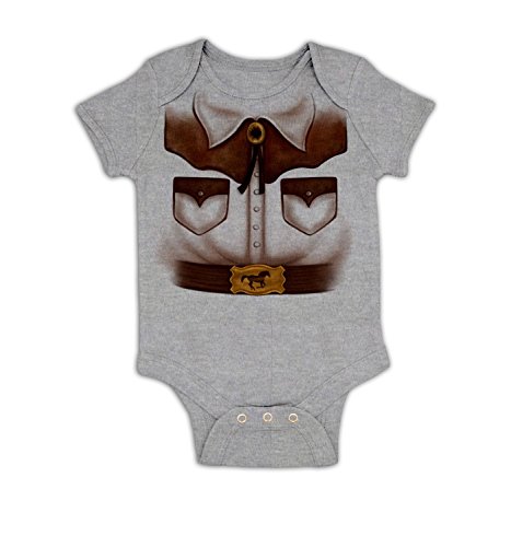 Cowboy Costume Baby Grow