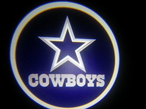Cowboys nfl Ghost Door Logo Projector Shadow Puddle Laser Led Lights 7w (Qty 2)