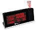 Ambient Weather WS-8460 Projection Clock with 256 Color Changing Ambient Temperature Display, Wireless Temperature and Barometer