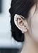 OwMell Elf Ear Cuffs for No Piercing Ears, OwMell 1 Pair Pearl Beads Filigree Fairy Elven Cosplay Fantasy Costume Handcraft Earring Bridal Earrings