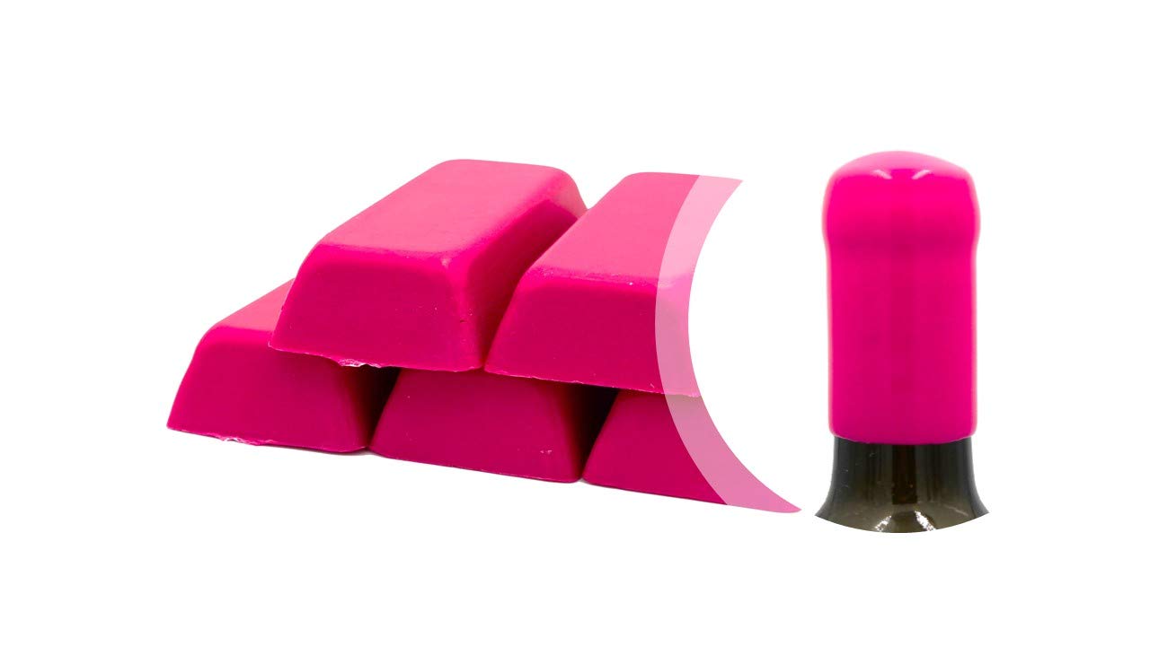 Generico 500 g Pink Shellac or Soft Sealing Wax for Sealing Bottles of Wine, Beer, Grappa, Liquor (Rosa-02)