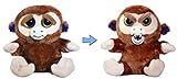 William Mark Feisty Pets Grandmaster Funk Adorable Plush Stuffed Monkey that Turns Feisty with a Squeeze