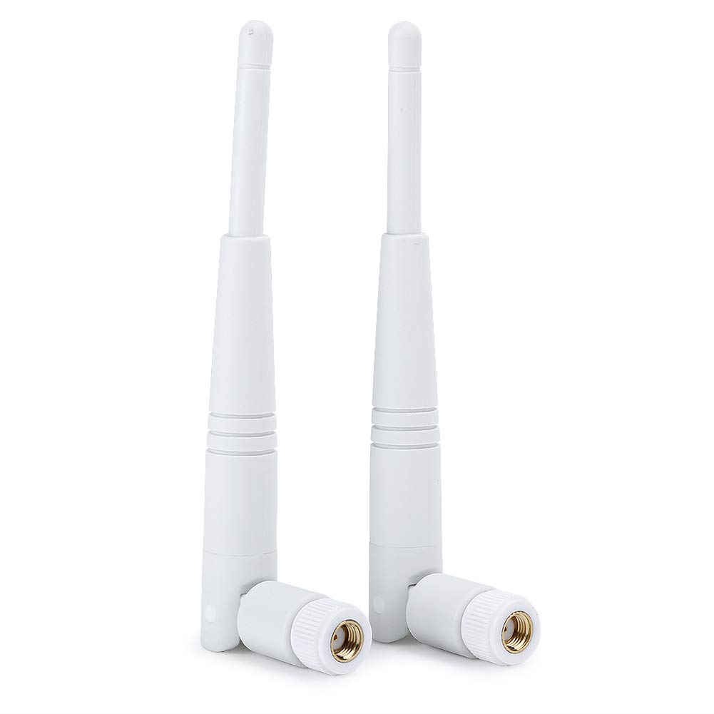 CCYLEZ Dual Band WiFi Antenna, 4DBi High Gain, Omni-Directional, RP-SMA Connector, for Router, USB Adapter, IP Camera