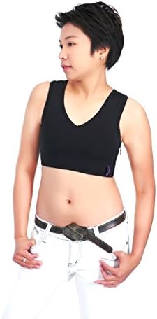 Napathip Womens Tomboy and Lesbian Short and Long Chest Binder