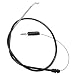 Stens 290-941 Traction Cable, Replaces Toro: 115-8435, 45-1/2" Cable Length, 34-1/2" Conduit Length, Black cable, Silver Spring