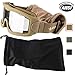 Lancer Tactical AERO 3mm Thick Dual Pane Lens Eye Protection Safety Goggle System ANSI Z87 1 Rated Industry Standard Panel Ventilated w/Anti-Scratch Shield Fully Adjustable