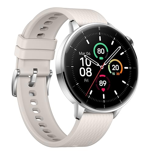 OnePlus Watch 3 43 mm Acero plateado, Pantalla redonda de 1,32 pulgadas, Acero plateado, WearOS, Almacenamiento de 32 GB, Seguimiento del sueño, Batería de 345 mAh, Bluetooth, Iones de litio, Multi-GNSS