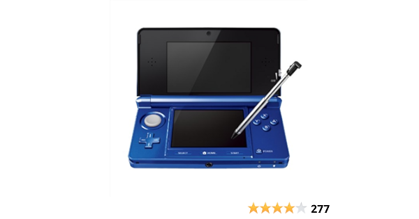 Amazon Com Nintendo 3ds Cobalt Blue Japanese Version Video Games