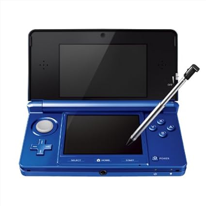 Amazon Com Nintendo 3ds Cobalt Blue Japanese Version Video Games