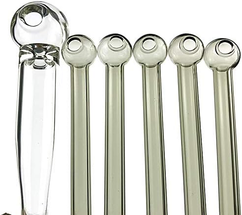 Raymond Chi 6 Pieces Fragnance Clear Oil Bowl Burner-4.2inches (Light Gray)