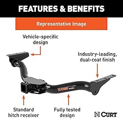CURT 13049 Class 3 Trailer Hitch, 2-Inch