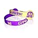 Greekin' It Omega Psi Phi Silicone Bracelets (2 Bracelets per Pack)