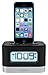 iHome iPL8BN Stereo FM Clock Radio with Lightning Dock for iPhone/iPod - Black