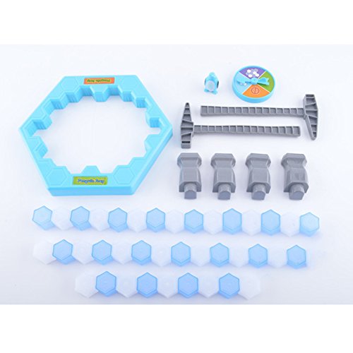 Catnew Save Penguin Ice Block Breaker Trap Toys Funny Parent Children Kids Table Game Toys - Thumbnail 2