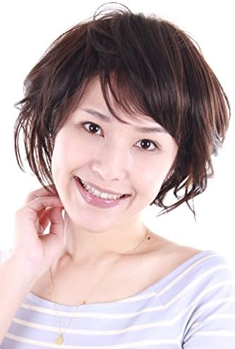 Igennki Wigs Medical Wig Heat Resistant Wig With Hand Tied Monofilament Top Short Curly Wig For Asian Women IH1004 (#4 Dark Brown)