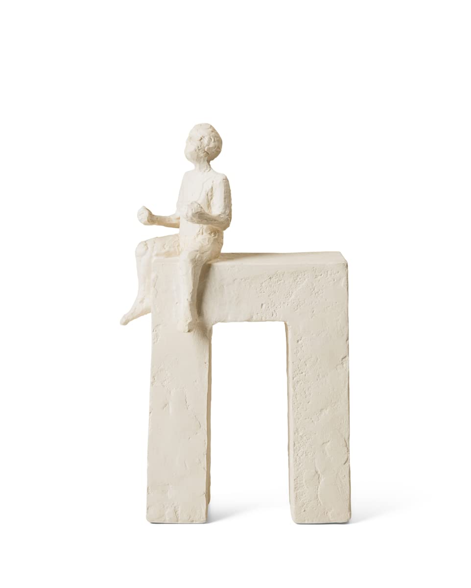 Kähler Twins Height 24 cm Astro Sculptures Spiritual Focus Communication Red