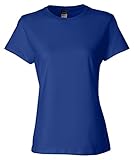 Hanes Ladies' Nano-T® T-Shirt - Deep Royal - M