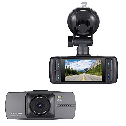 NEXGADGET 1080P Dash Cam 150 Degree Wide Angle Car Dashboard Camera Recorder Vehicle Recorder, On Dash Video Car DVR with G-Sensor, Loop Recording, Parking Mode