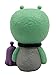 Atlantic Ebros Furry Bones UFO ET Zorg Alien Costume Skeleton Monster Collectible Figurine 3.25