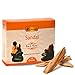 Aromatika Back Flow Natural Incense Cones 12 Packets Total 120 pcs of 10 fragrances Dragon Blood,Lavendar,Musk,Nagchampa,Palo Santo,Rose,Patchouli,Sandal,White Sage,Lotus
