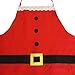Christmas Apron,BeautyVan Red Creative Christmas Apron