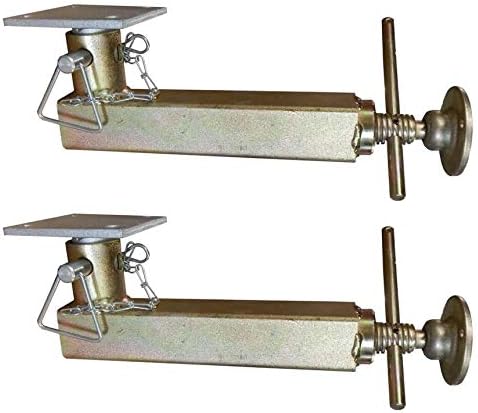 x2 Drop Stands, Suitable for Ifor Williams, Trailer Jack, Stabiliser Leg, Swivel, Flatbed,